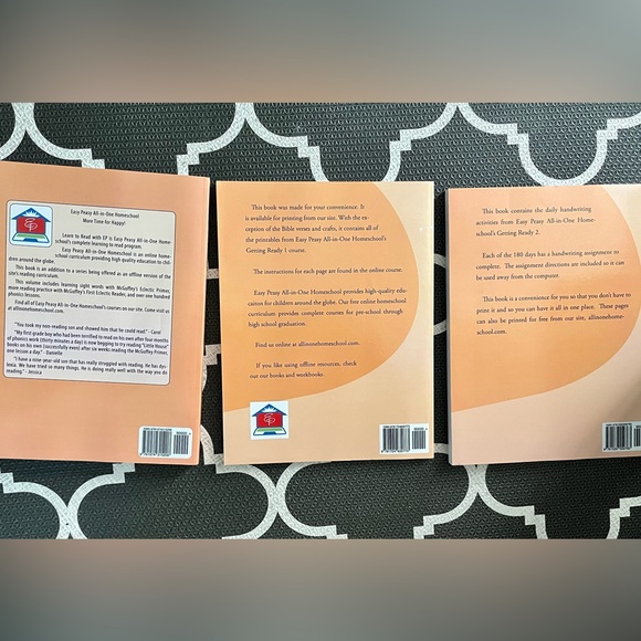 Brand 🆕 set of 3 Easy Peasy homeschool learning to read curriculum - Picture 4 of 6
